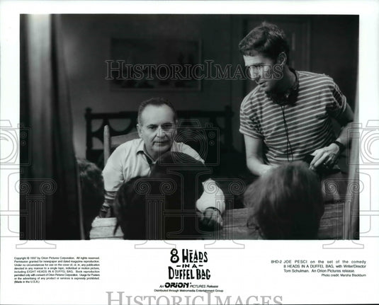 1997 Press Photo Movie 8 Heads in a Duffel Bag - cvp67136 - Historic Images