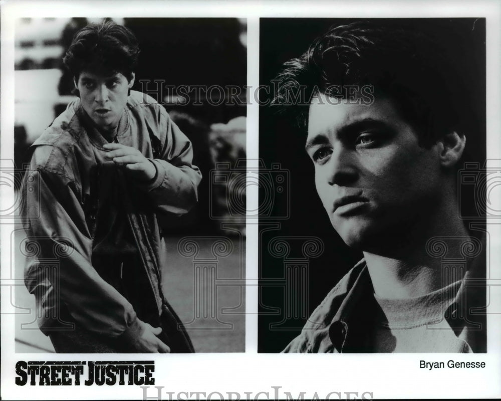 Press Photo Bryan Genesse in Street Justice - cvp67323 - Historic Images