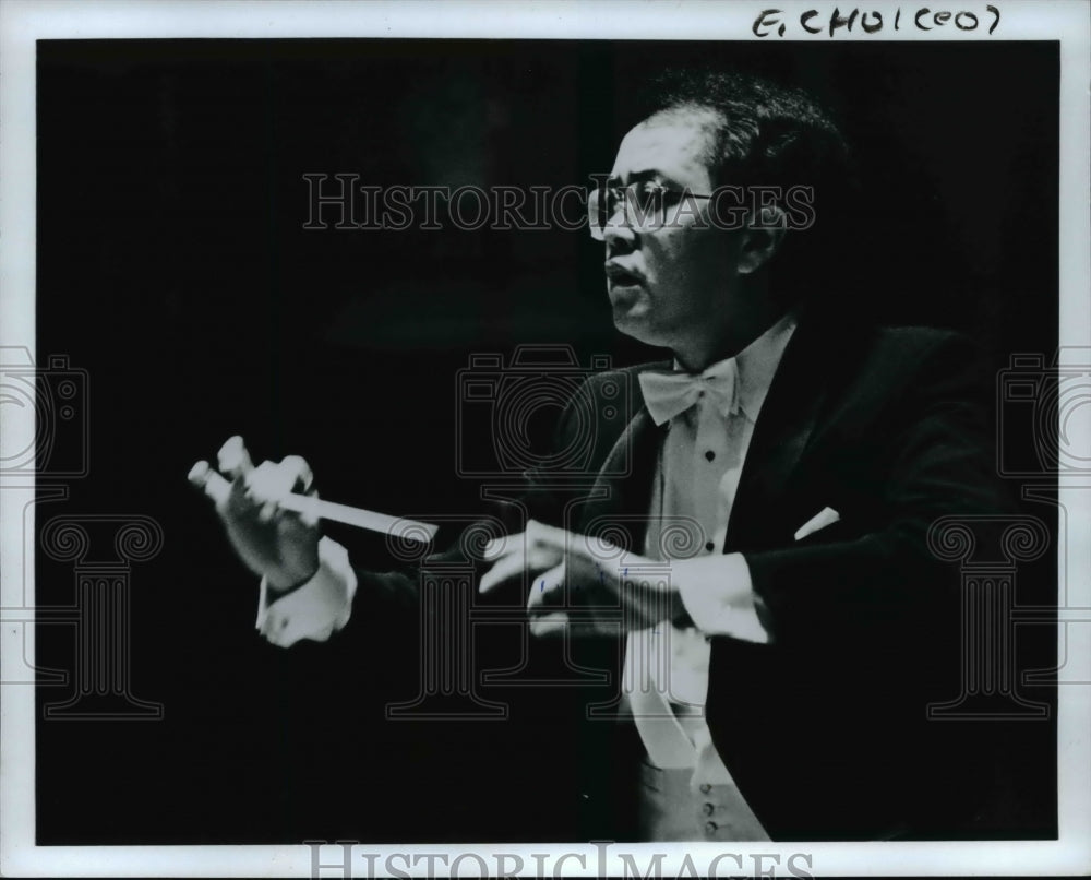 1987, Jahja Ling, Conductor Cleveland Orchestra - cvp67515 - Historic Images