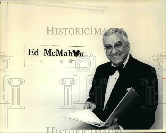 1993, Ed McMahon, host of Star Search - cvp67584 - Historic Images