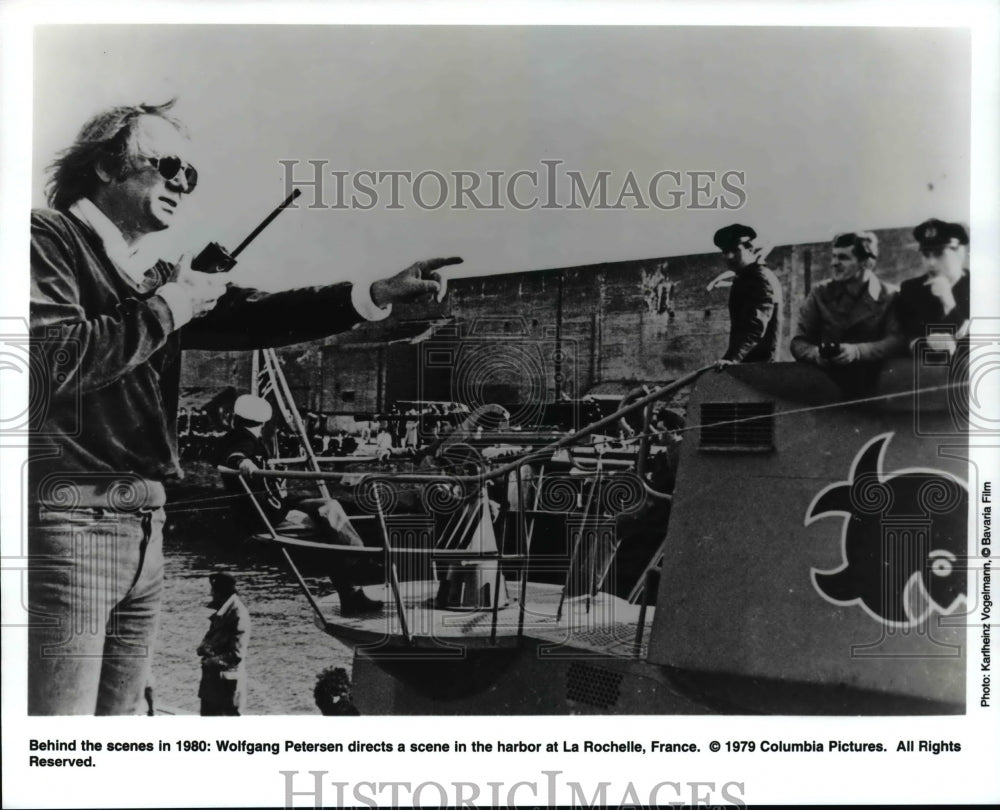 1979, Wolfgang Petersen Directing Scene at Harbor - cvp67650 - Historic Images