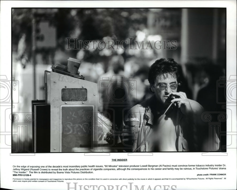 Press Photo Al Pacino in The Insider - cvp67706-Historic Images