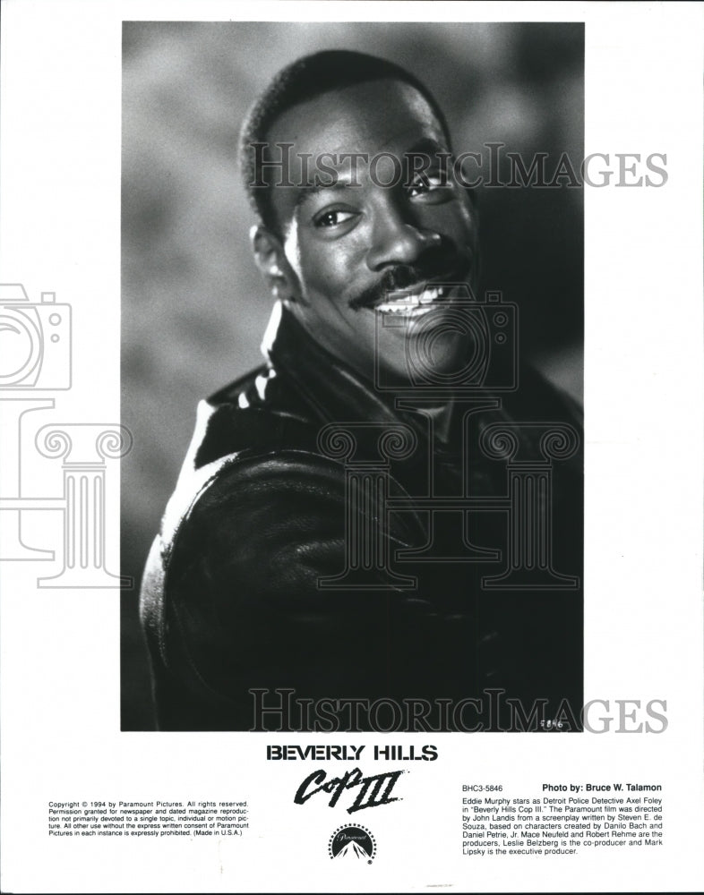 1994, Eddie Murphy in Beverly Hills Cop III - cvp67785 - Historic Images