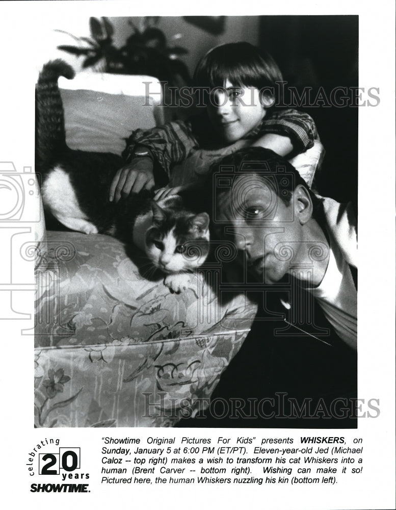 Press Photo Michael Caloz & Brent Carver in Whiskers - cvp67875 - Historic Images