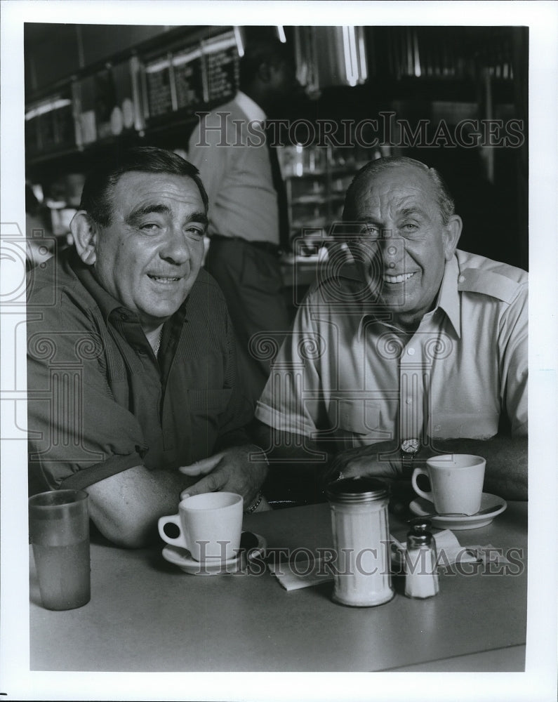 Press Photo Vinny Ricciotti Nathan Goldberg Bucky and Vinny the Critics - Historic Images