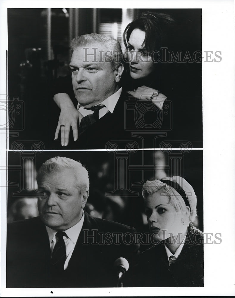 Press Photo Brian Dennehy, Bonnie Bedelia &amp; Fairuza Balk in Shadow Of A Doubt - Historic Images