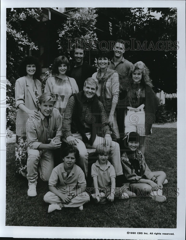 1990 Press Photo Bill O&#39;Sullivan, Michelle Wong in Sons and Daughters - Historic Images