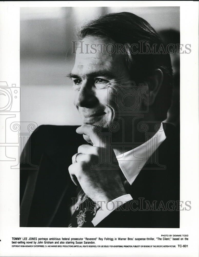 1995, Tommy Lee Jones in Reverend - cvp68152 - Historic Images