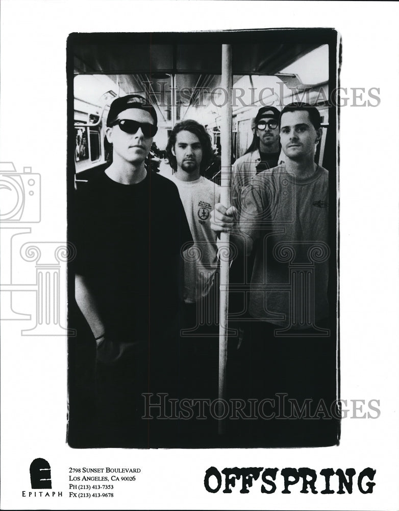 Press Photo Greg K. Dexter Holland Andrew Freeman Noodles of Offspring - Historic Images