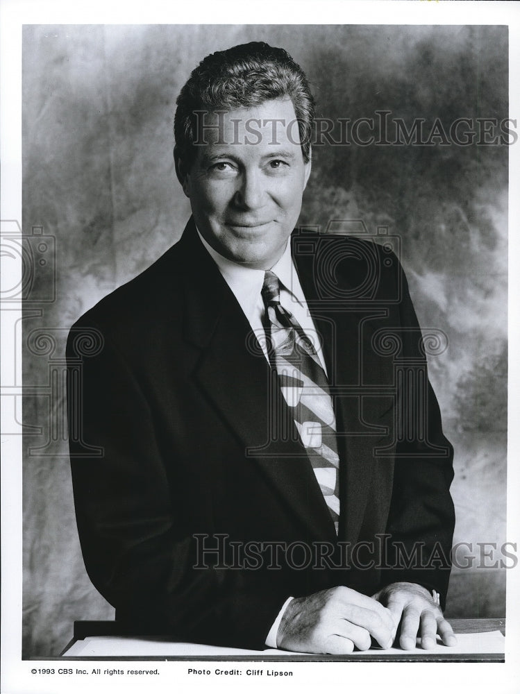 1993 Press Photo William Shatner in Rescue 911 - cvp68302 - Historic Images