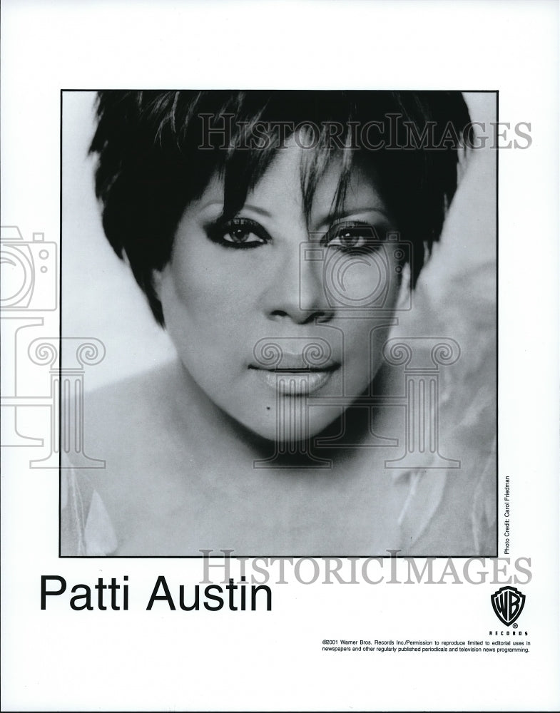 2001 Patti Austin American R&amp;B Jazz Pop Singer and Songwriter - Historic Images