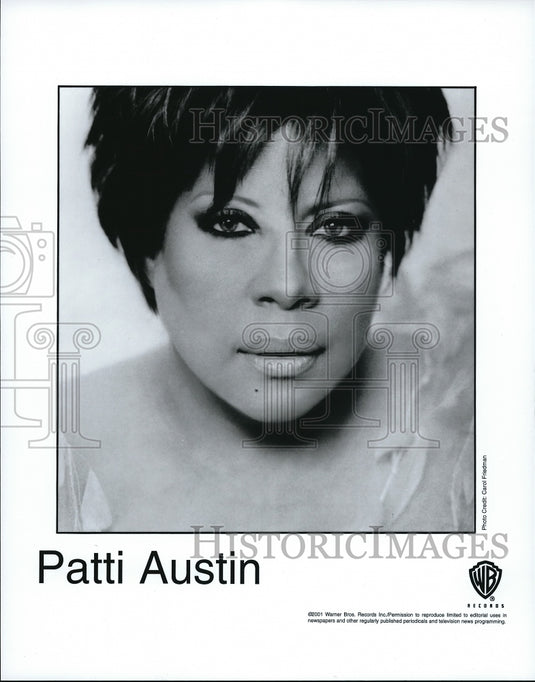 2001 Patti Austin American R&B Jazz Pop Singer and Songwriter - Historic Images