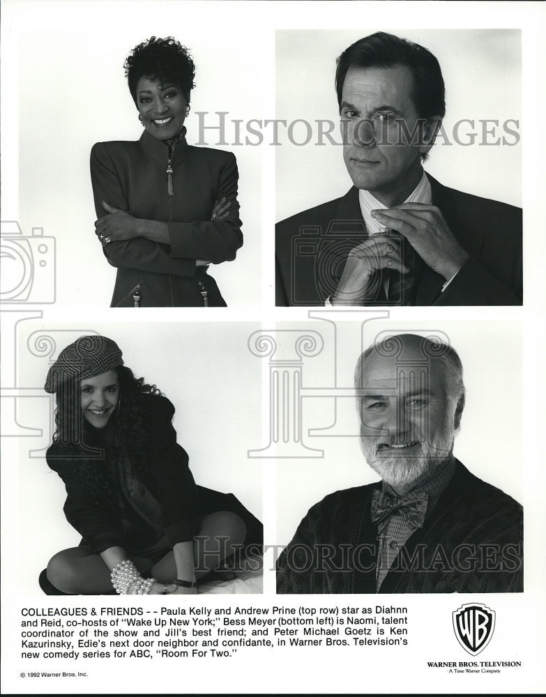 1992, Paula Kelly and Andrew Pine in Wake Up New York - Historic Images