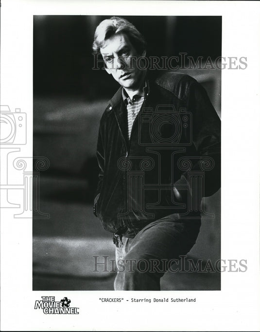1986 Donald Sutherland stars in Crackers  - Historic Images