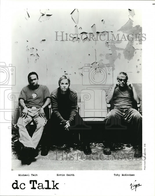 1997 Michael Tait Kevin Smith and Toby McKeehan of DC Talk - Historic Images