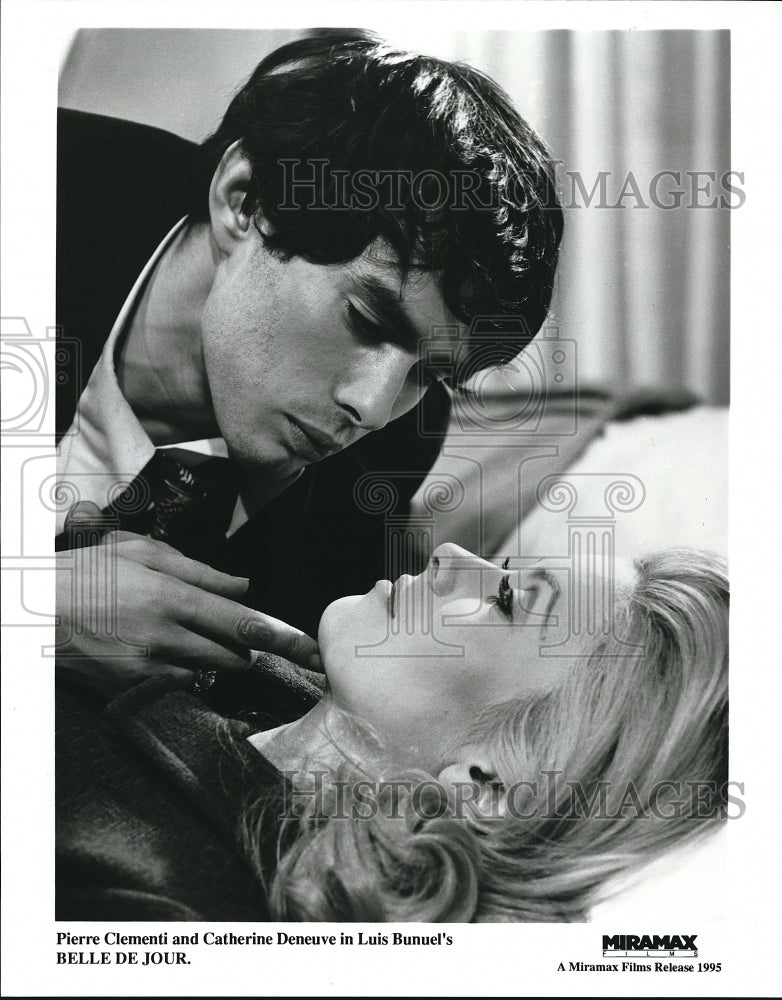 1995 Press Photo Pierre Clementi and Catherine Deneuve in Belle De Jour - Historic Images