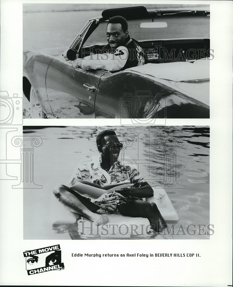1989, Eddie Murphy stars as Axel Foley in Beverly Hills Cop II - Historic Images