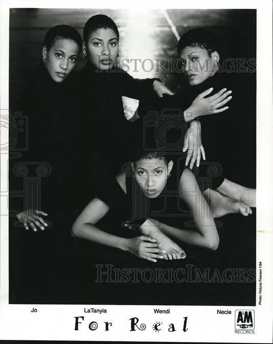 1997 Jo LaTanyia Wendi and Necle of For Real - Historic Images