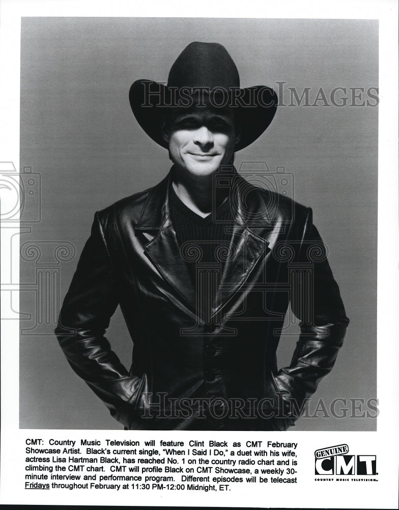 Press Photo CMT presents Clint Black on CMT Showcase - cvp68733- Historic Images