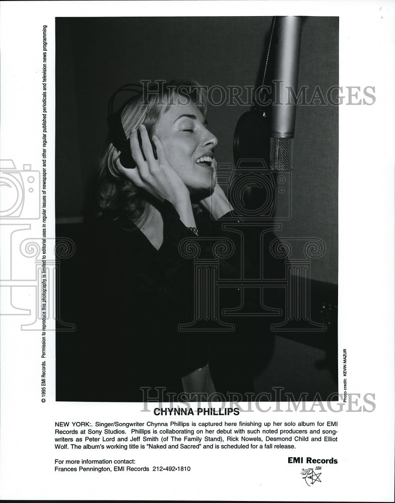 Press Photo Musician Chynna Phillips - Historic Images