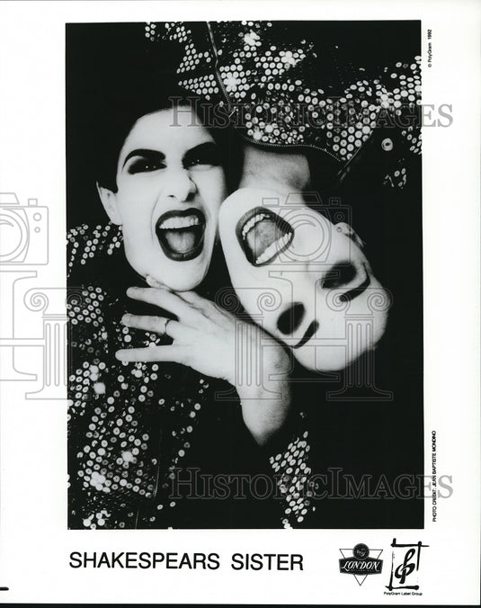 Press Photo Musical Group Shakespears Sister- Historic Images
