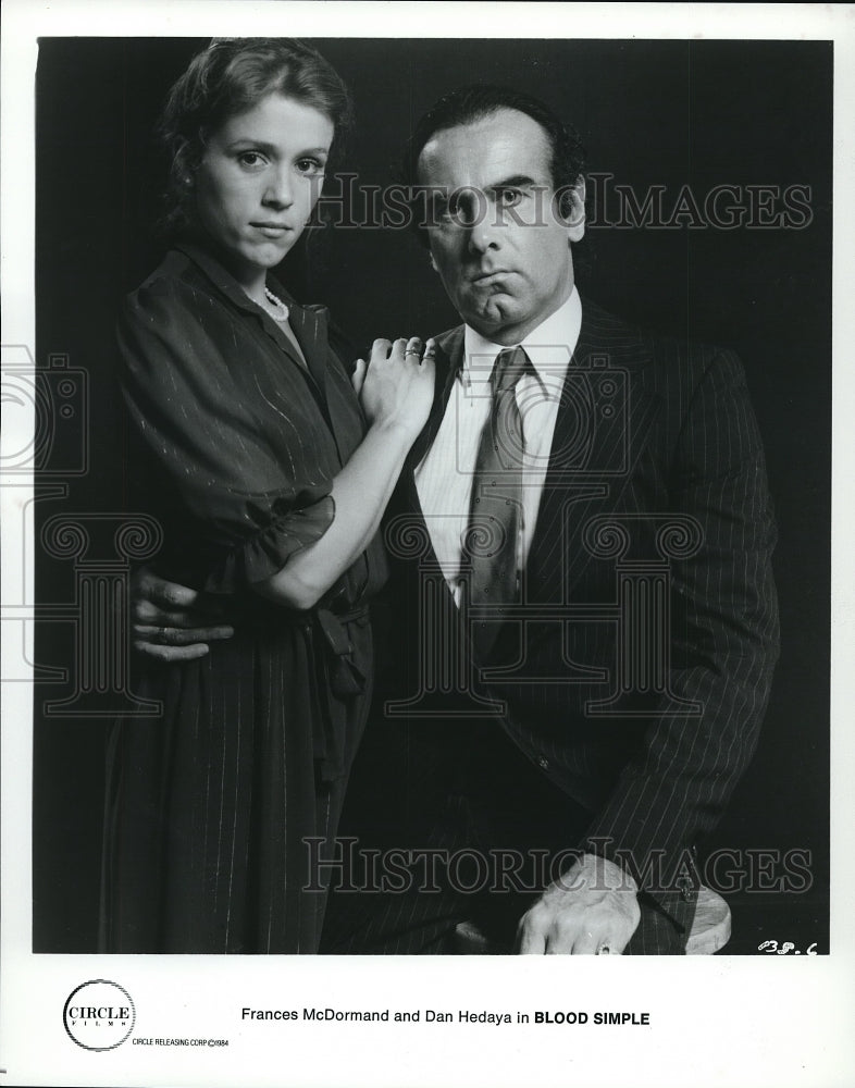 1986 Circle Films presents Blood Simple with Frances McDormand and - Historic Images