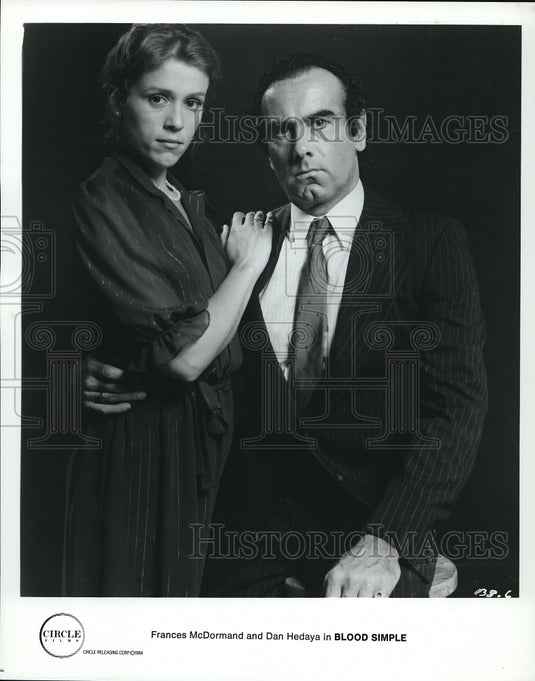 1986 Circle Films presents Blood Simple with Frances McDormand and - Historic Images