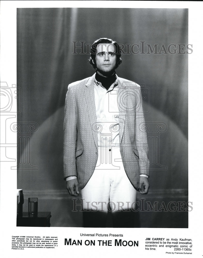 1996 Press Photo Man On The Moon Jim Carrey - cvp68917 - Historic Images