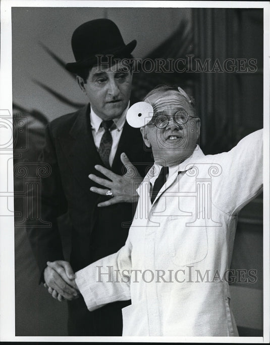 Press Photo Danny Thomas and Mickey Rooney - cvp69020- Historic Images