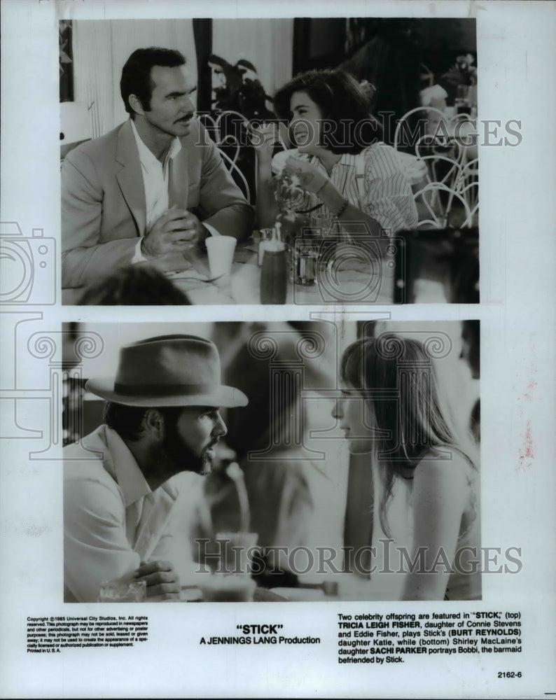 1985 Stick Tricia Leigh Fisher Burt Reynolds  - Historic Images