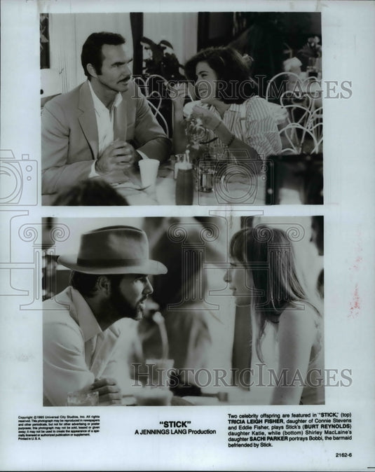 1985 Stick Tricia Leigh Fisher Burt Reynolds  - Historic Images