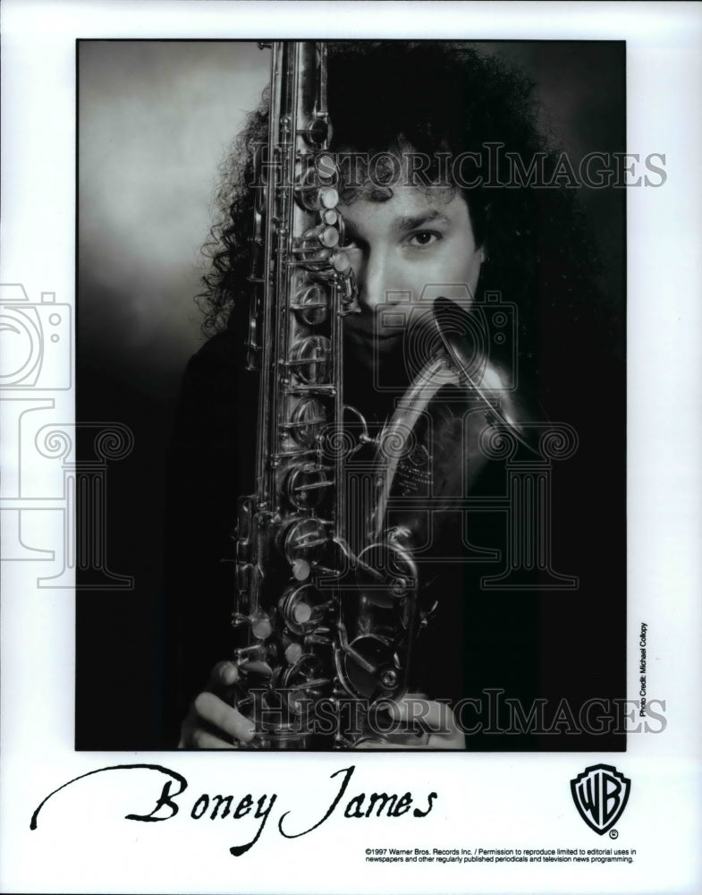1997 Boney James Jazz Saxophonist Songwriter and Producer - Historic Images