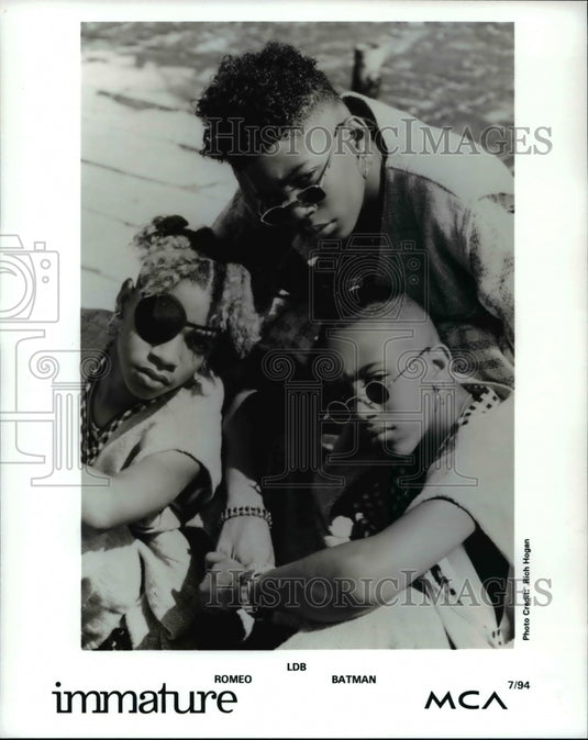 1994 Press Photo Romeo LDB and Batman of Immature - cvp69357 - Historic Images