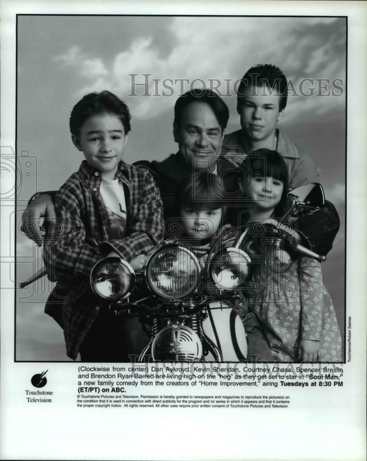 Dan Aykroyd Kevin Sheridan Courtney Chase Spencer Breslin Soul Man - Historic Images