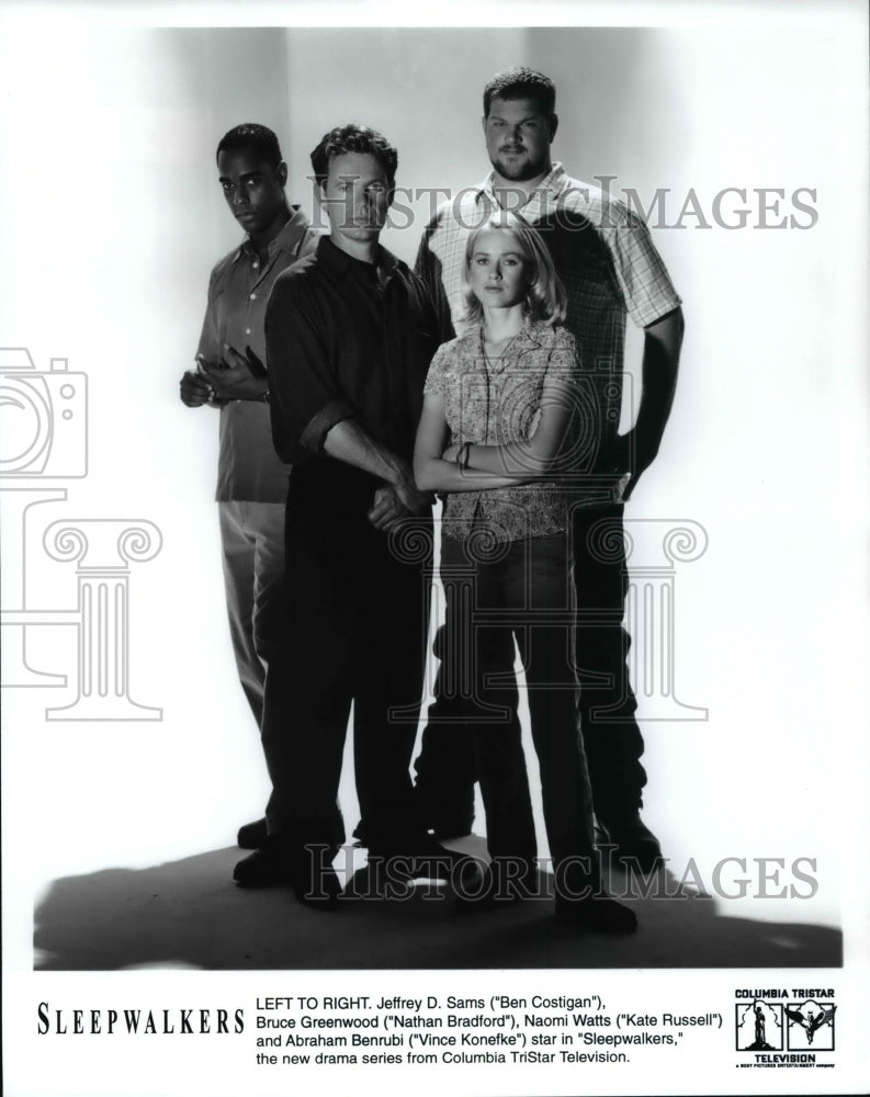 1997 Jefferey D Sams. Bruce Greenwood & Cast of Sleepwalkers - Historic Images