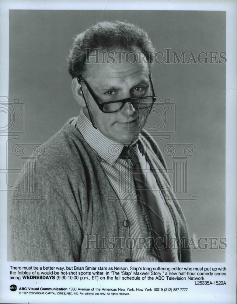 1987 Press Photo Brian Smiar in The Slap Maxwell Story - cvp69830- Historic Images
