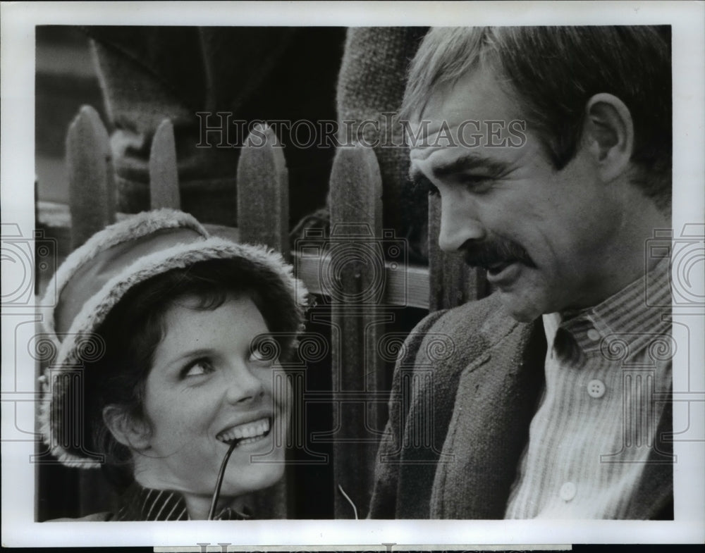 1975 Press Photo Sean Connery & Samanthat Eggar in The Molly Maguires - Historic Images