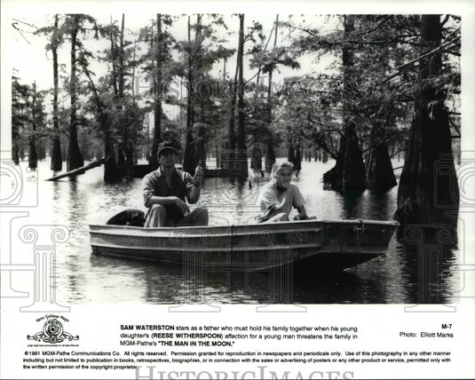 1992 The Man In The Moon Sam Waterson Reese Whitherspoon - Historic Images