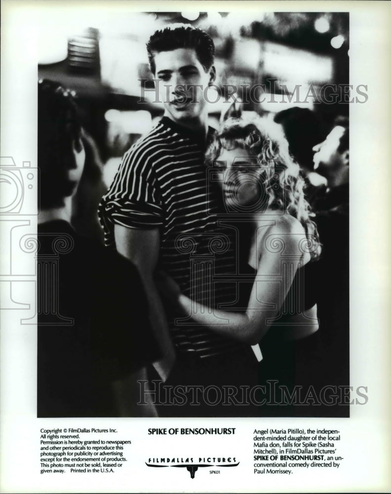 1989 Press Photo FilmDallas Pictures presents Spike Of Bensonhurst with Maria-Historic Images