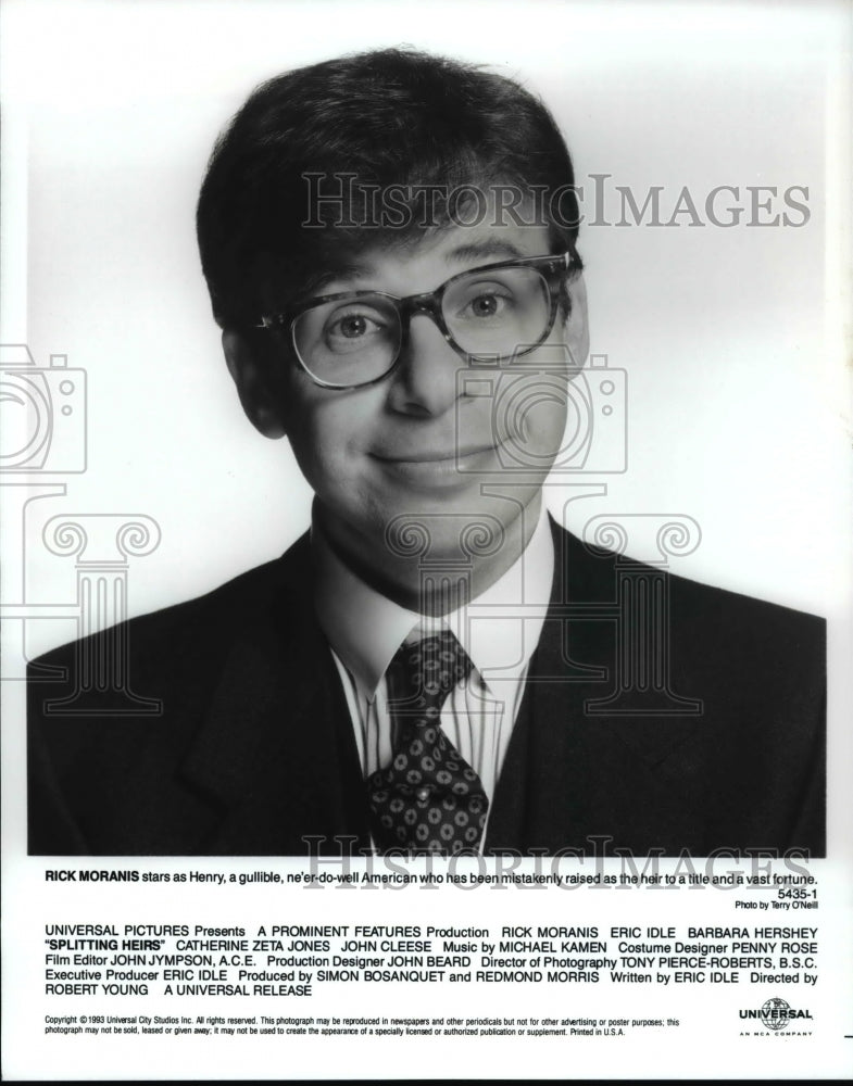 1994, Universal presents Splitting Heirs with Rick Moranis - Historic Images