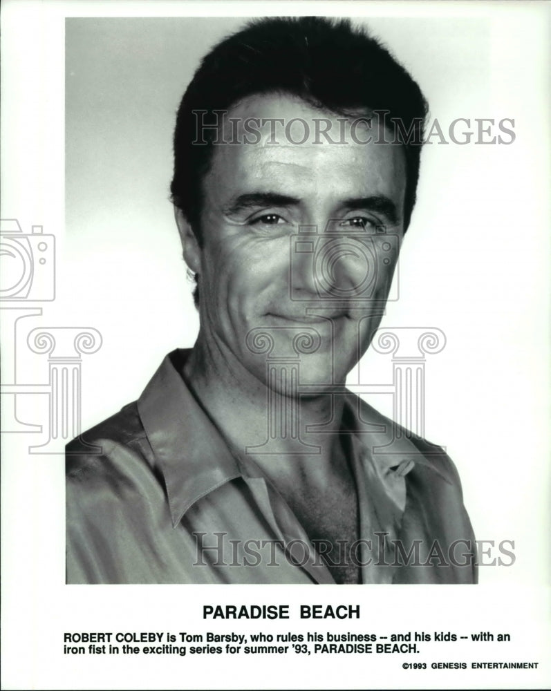 1993, Robert Coleby as Tom Barsby in Paradise Beach - cvp70502 - Historic Images