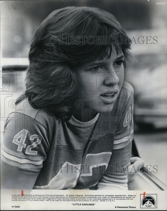 1980 Press Photo Kristy McNichol stars as Angel Bright in Little Darlings- Historic Images