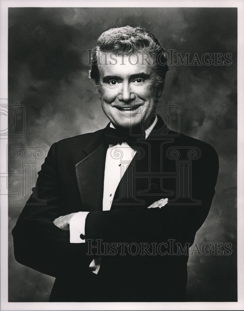 1988 Press Photo Regis of LIVE with Regis &amp; Kathie Lee - Historic Images