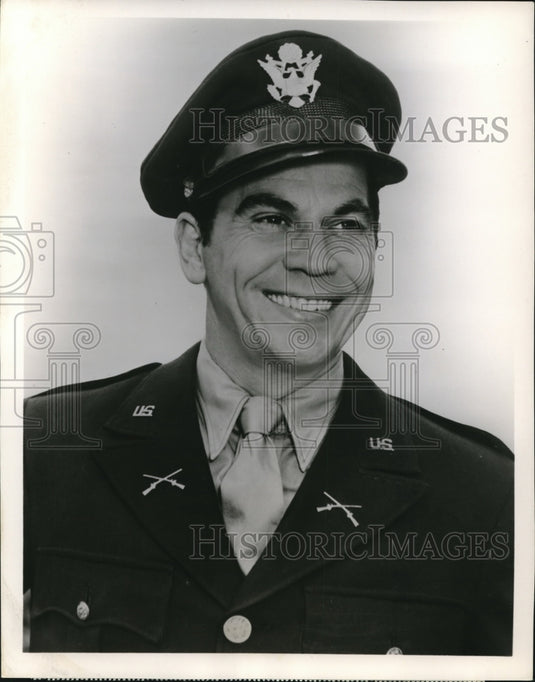 1957 Press Photo Ron Randell On O.S.S - cvp72224 - Historic Images