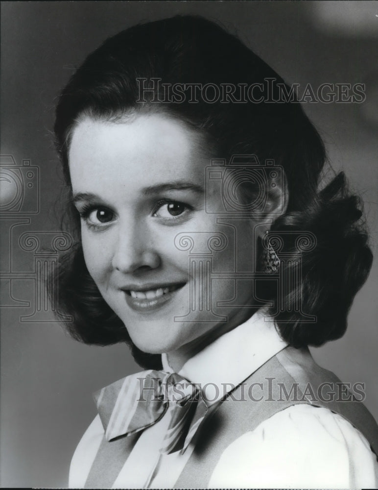1987 Press Photo Penelope Ann Miller in The Popcorn Kid-Historic Images