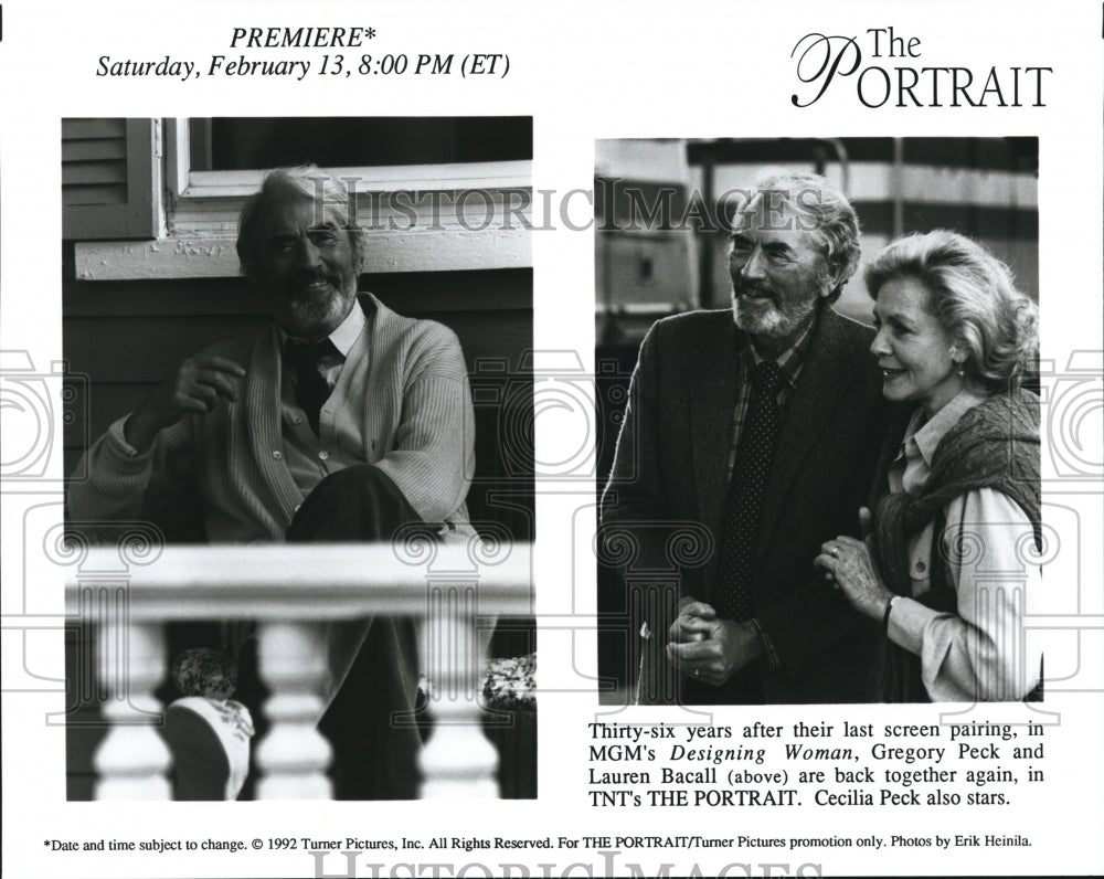 1992, TNT's The Portrait - Historic Images