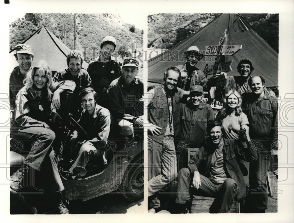 1983 Press Photo Cast Members of Mash - cvp72494- Historic Images