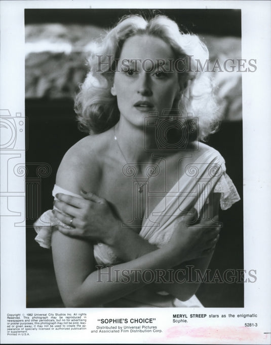 1982 Press Photo Movie Sophie's Choice - cvp72661- Historic Images