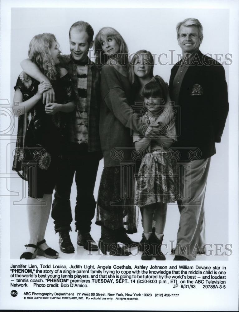 1993 The Cast of Phenom - Historic Images