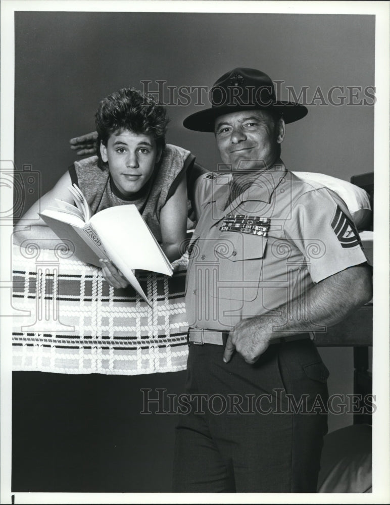 1987 Burt Young and Corey Haim star in Roomies TV show - Historic Images